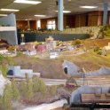 Entering the model railway club display